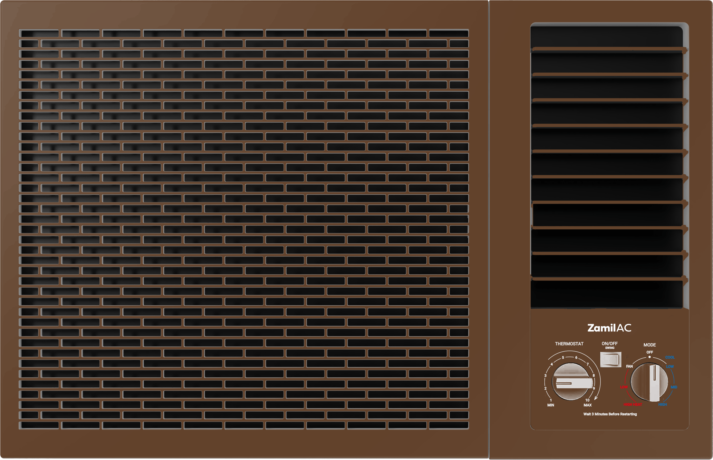 家電 Window AC ZamilAC Window AC 21600 BTU Cold/Hot