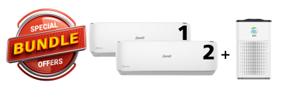 انوفيشن - ٢مكيف سبليت   - ٢٢٠٠٠ وحدة  - بارد وحار + منقي هواء زامل