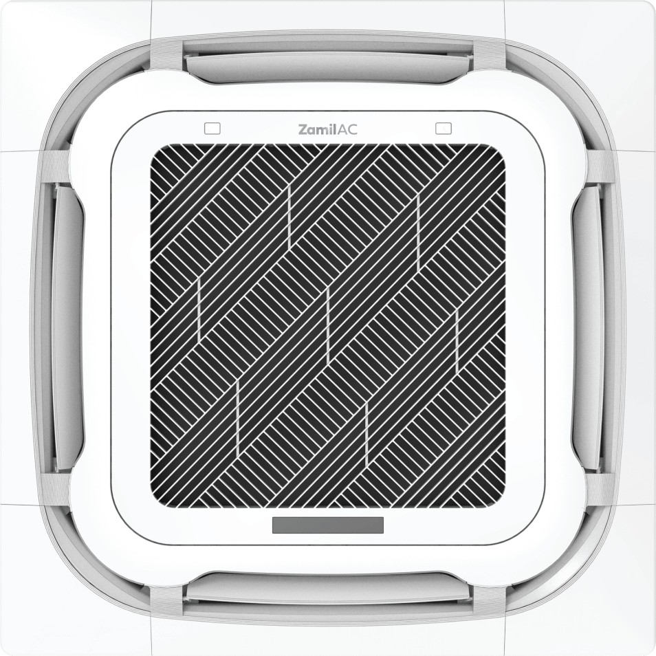 الزامل - مكيف كاسيت انفيرتر - ٤٠٢٠٠ وحدة - بارد و حار