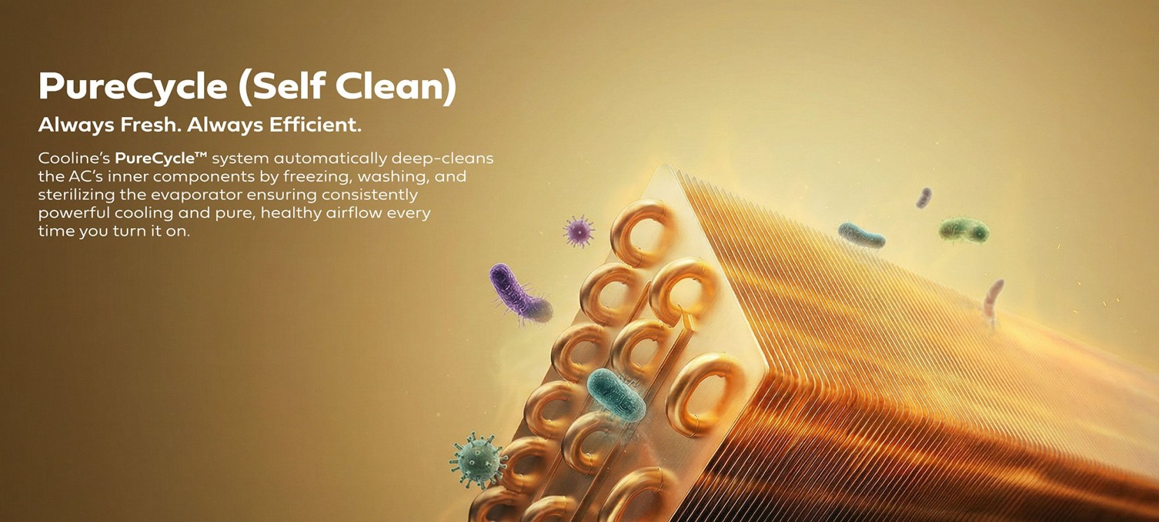 Cooline PRO - Split AC - 18100 BTU - Cold - AI Vision - Smart Link WIFI - Breathe Safe UVC