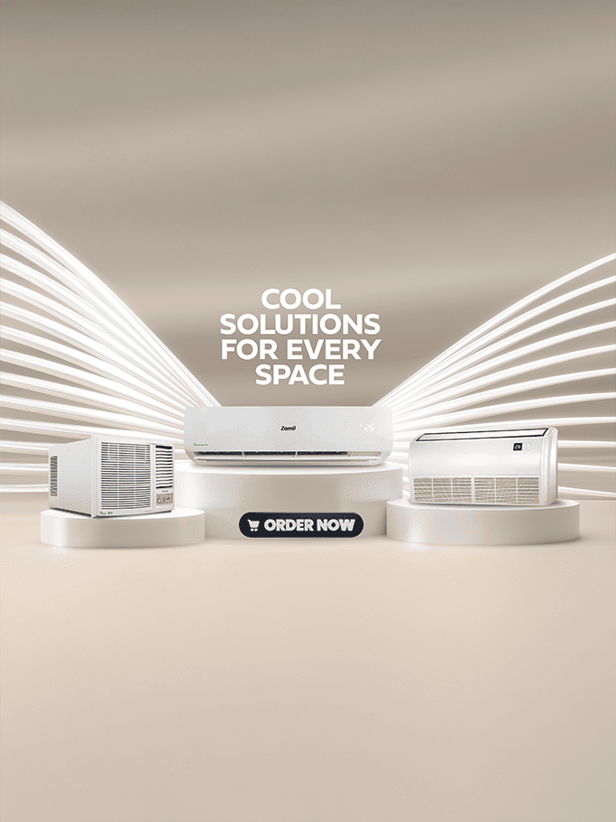 حلول التكييف والتبريد لجميع المنازل والمساحات. تسوّقوا مكيفات الزامل الآن وبرّدوا مساحاتكم مع توفير الطاقة في أيّ فصل من العام!