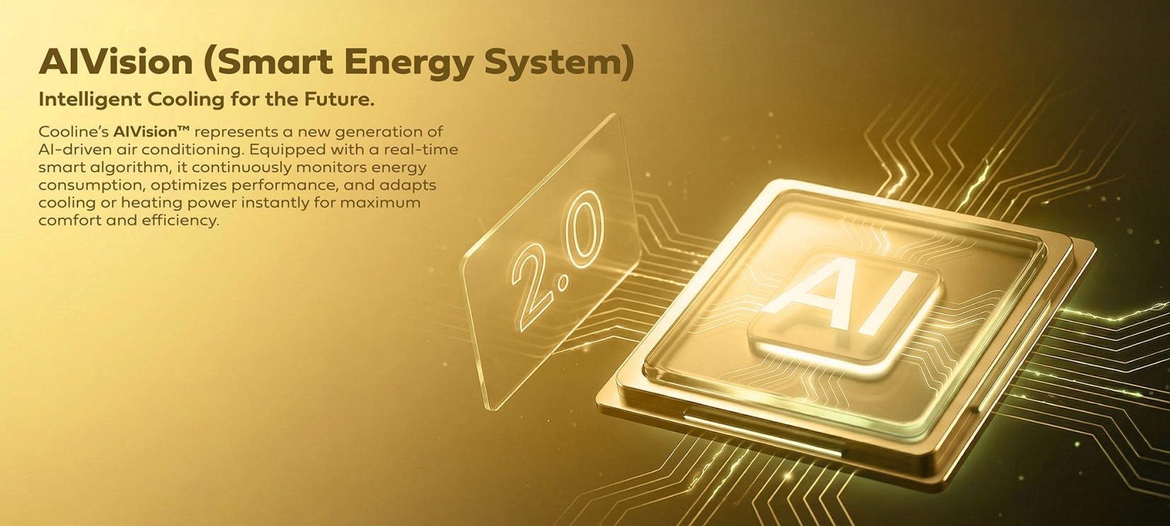 Cooline PRO - Split AC - 18100 BTU - Cold - AI Vision - Smart Link WIFI - Breathe Safe UVC